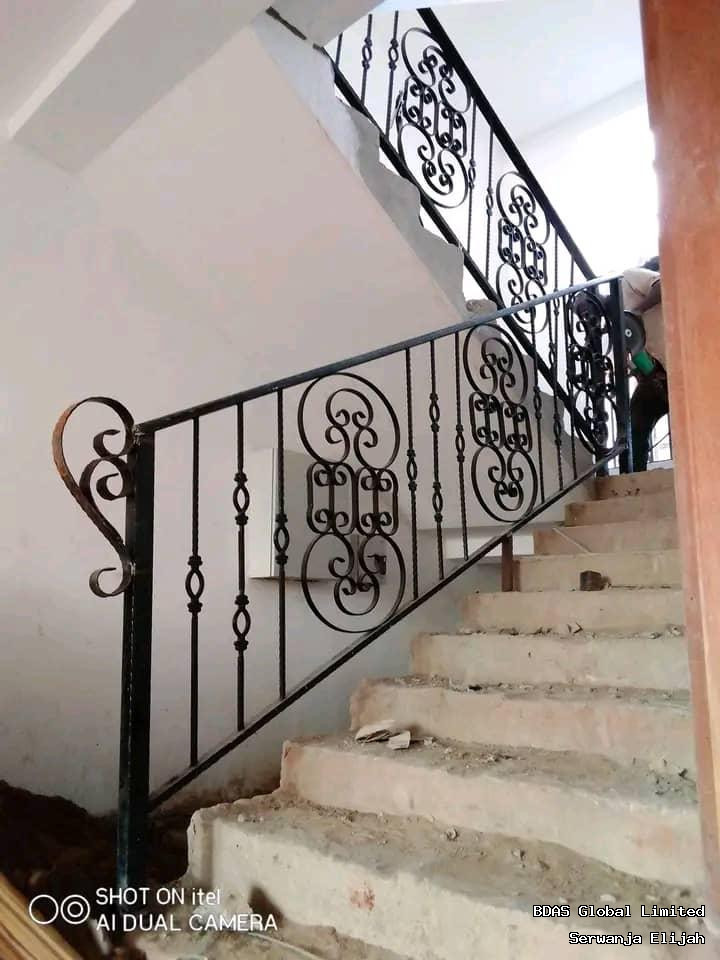 Custom Staircase Rails - Expert Welding Services View 2